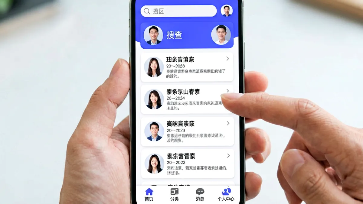 手机屏幕上打开91社区App界面，显示影视板块的热门帖子列表，底部导航栏包含首页、分类、消息和个人中心四个标签